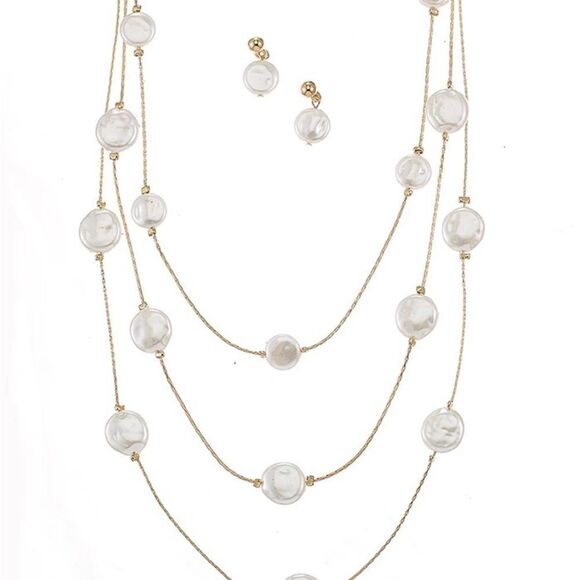 Minimal Necklace, Thin Multilayered Minimalist Statement Choker Necklace - Picture 3 of 6